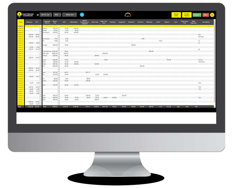 Website Screen